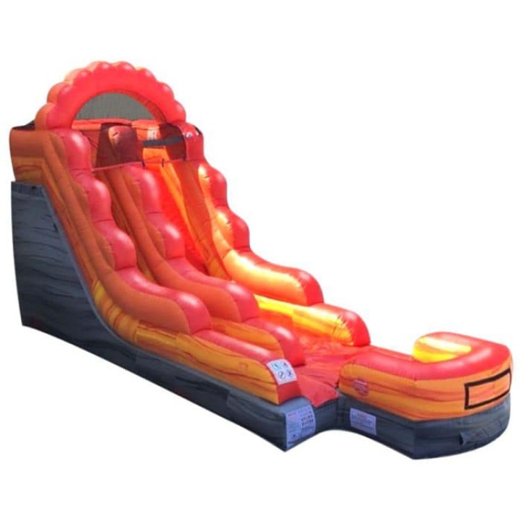 Fire Marble 15FT Wet/Dry Slide